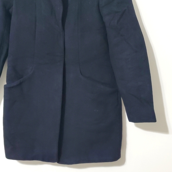 Wilfred Cocoon Coat Italian Wool Cashmere Blend Black XSmall - Picture 12 of 15